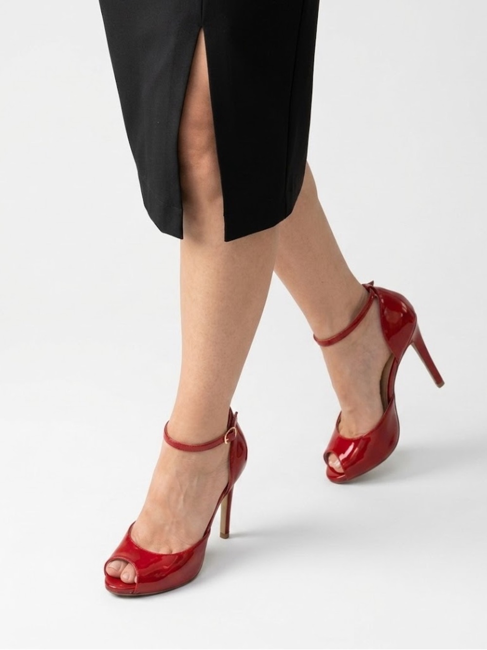 Ivanka Trump Red D’Orsay Stilettos Sexy Size 7